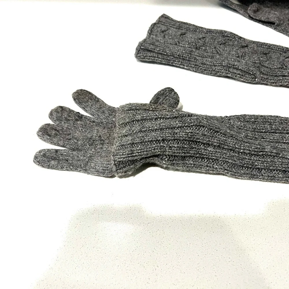 Two piece glove and arm warmer set